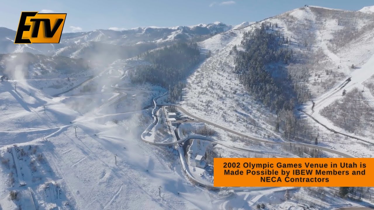 2002 Olympic Games Venue in Utah is Made Possible by IBEW Members and NECA Contractors