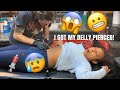 COME WITH ME TO GET MY BELLY PIERCED!!! (VLOG)