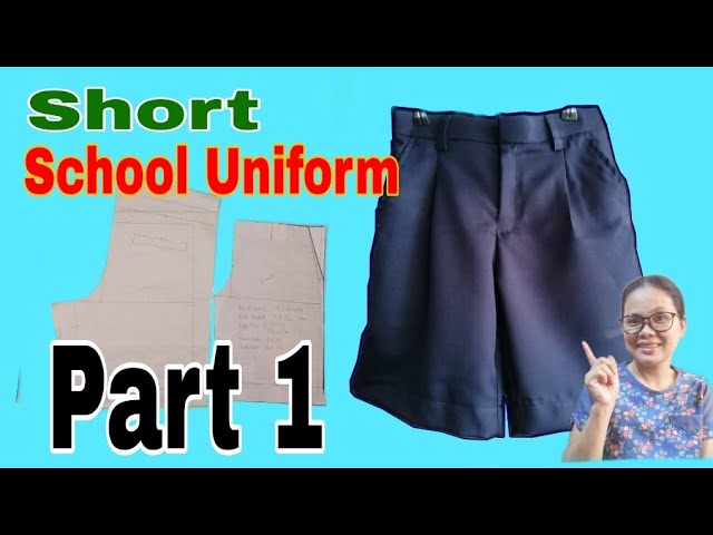 Boys school uniform shorts