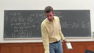 Complex Analysis: Lecture 3, Afonso S. Bandeira, ETHZ Fall 2020