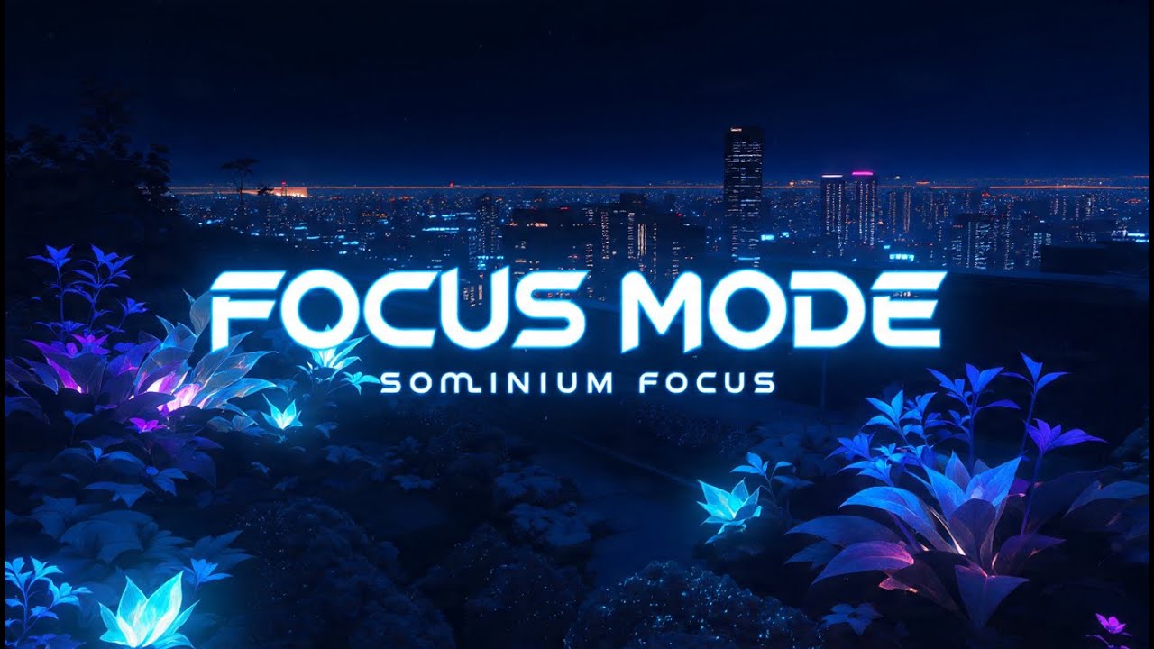 Hypnotic Techno Garden – Deep Focus, No Vocals (2H) | Somnium Focus