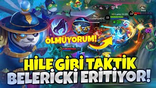 HİLE GİBİ TAKTİK BELERİCKİ ERİTİYOR !! ÖLMÜYOR VE ÇOK VURUYOR !! | Akai | Mobile Legends