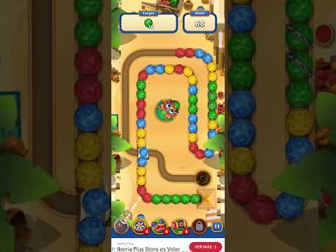 Marble Master - Level 21 gameplay - shooting color sorting ball puzzle game