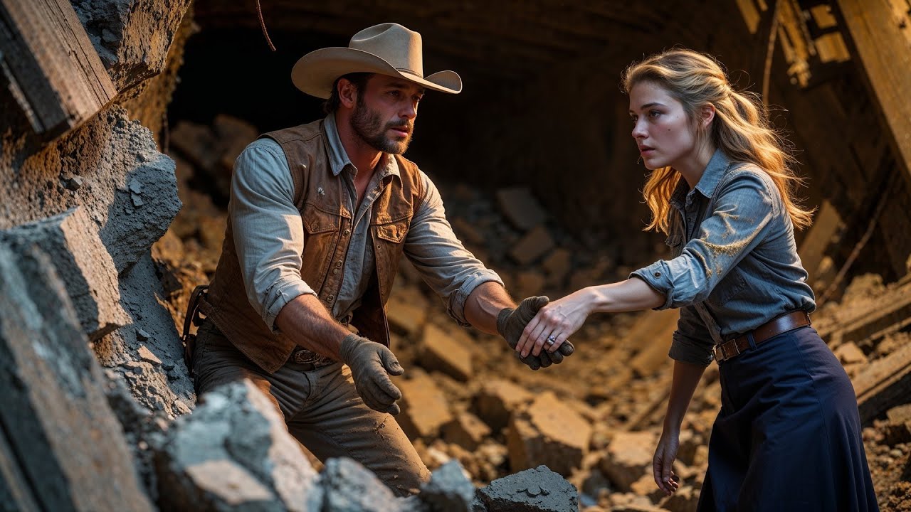 She Was Trapped In The Mine Collapse, A Cowboy Dug Through Rocks Until Their Hands Met