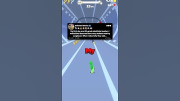 My first day subbing 6th grade, every kid wore sunglasses. I asked why and they said…