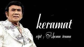 Rhoma irama - keramat lirik musik