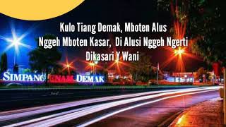 History wa kulo tiang demak