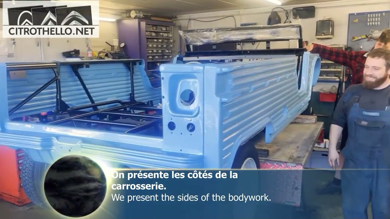 CITROEN MEHARI 1972 602см3 ПОЛНАЯ РЕСТАВРАЦИЯ 04. 