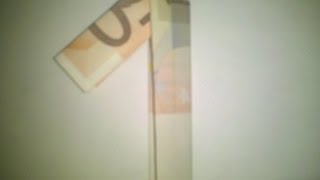 Geld Geschenk Vouw Nummer 1 Van Een Bankbiljet - Vouw 1 Van Geld - Vouw Nummer 1 - Vouw Een