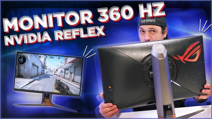 Testando o Monitor 360hz IPS mais Barato do Mercado - Pichau Cepheus VPRO24  