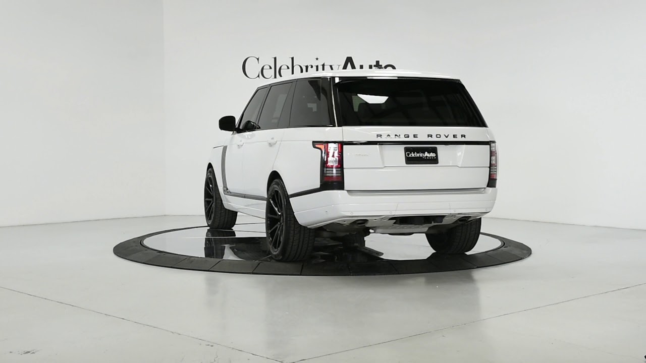 2014 LAND ROVER RANGE ROVER ATB LWB CUSTOM PAINTED TRIM 22