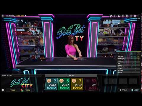 Side Bet City (Evolution Gaming) - Gameplay