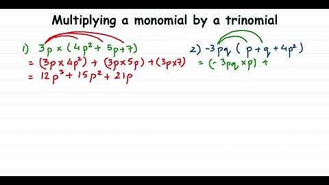 How to multiple monomial by a trinomial | Class 8 Maths | Algebraic expression and its identities.