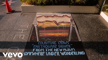 Counting Crows - Earthquake Driver (Chalk Art Reveal)