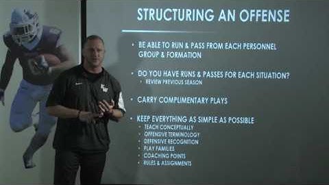 Learn How to Structure an Offense!