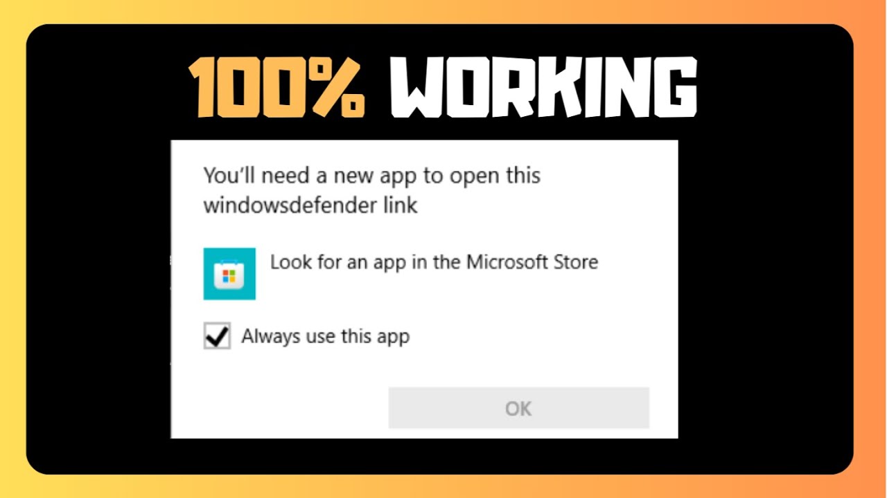 How To FIX Windows Security NOT Opening In Windows Or Computer- EASY ...