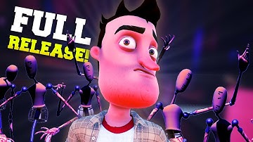 THEY HAVE US SURROUNDED! | Hello Neighbor FULL RELEASE | Lets Play/Gameplay/Walkthrough
