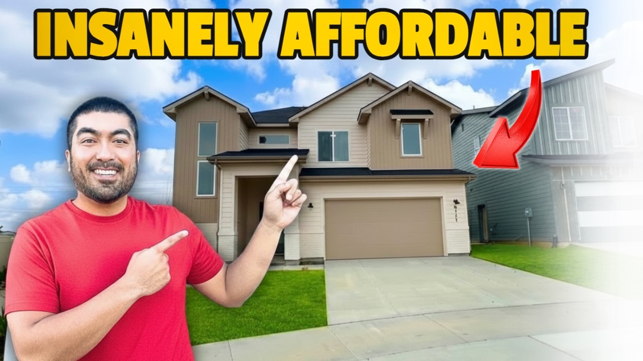 Touring the Most Affordable New Construction Home in Boise, ID