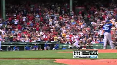 2012/09/09 Ellsbury's two-run shot