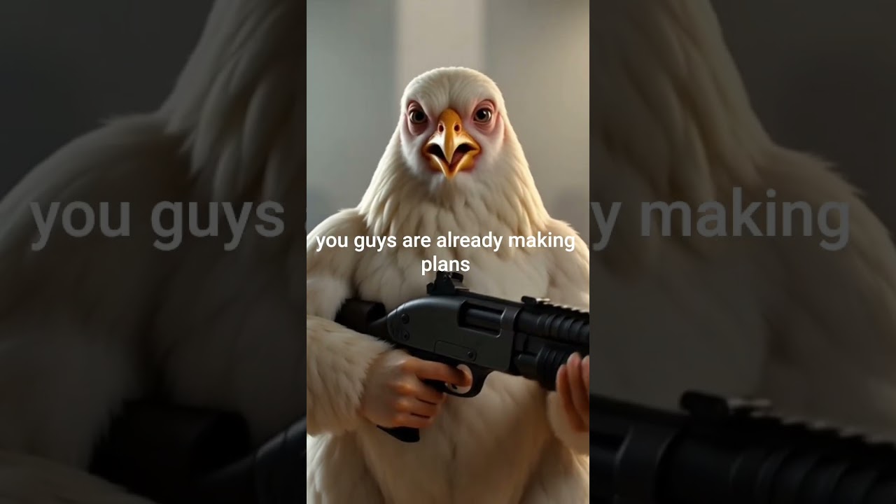 Chicken warrior warns! 