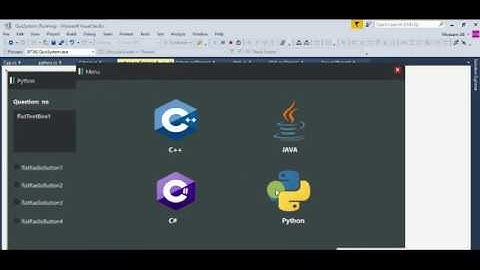 Quiz System in C# without database