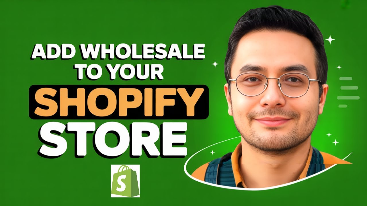 How To Add Wholesale To Your Shopify Store (2025) - YouTube