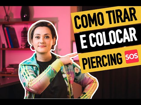 Vídeo: 3 maneiras fáceis de trocar piercings nos mamilos