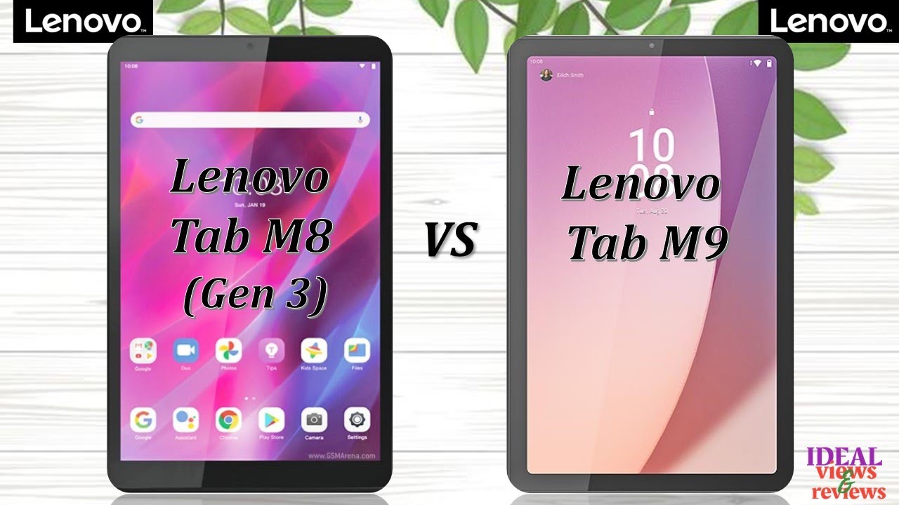 Compare Lenovo Tab M8 vs Lenovo Tab M9 - Lenovo Tab M8 vs Lenovo Tab M9  Comparison by Price, Specifications, Reviews & Features