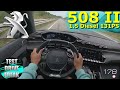 2021 Peugeot 508 BlueHDI 130  131 PS TOP SPEED AUTOBAHN DRIVE POV