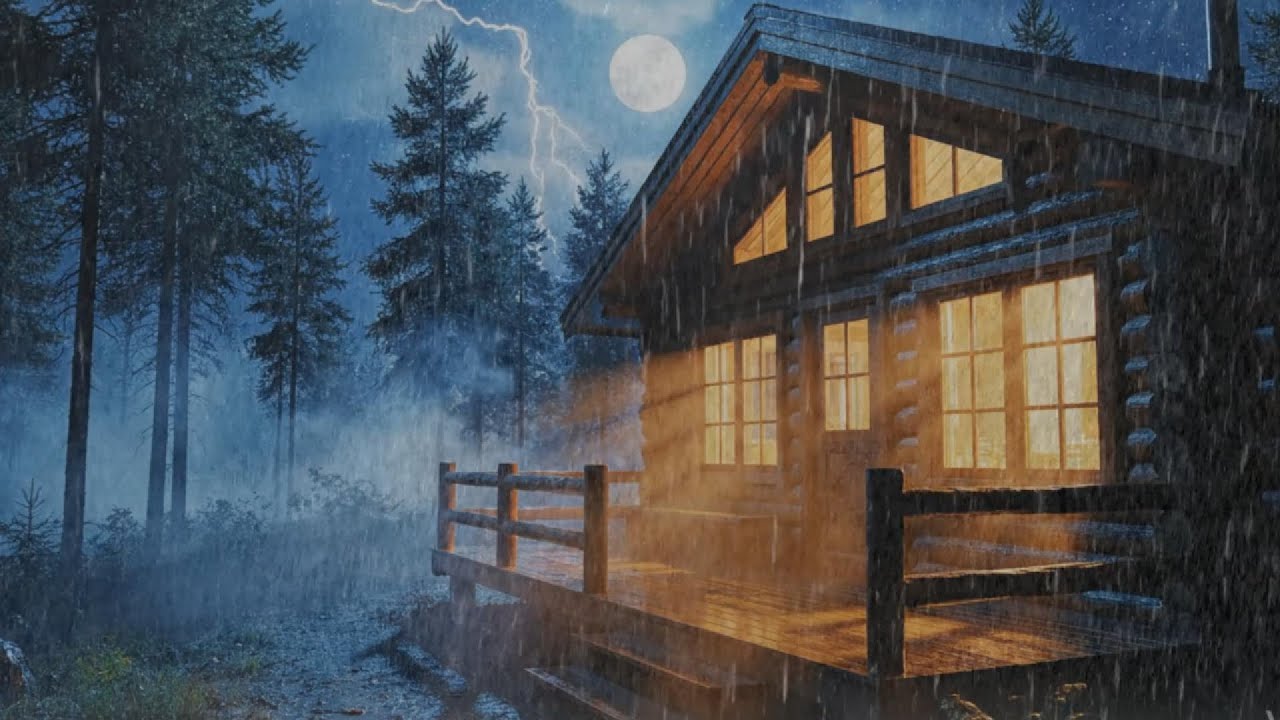 Real Rain & Thunder Ambience – Fall Asleep Faster Than Ever