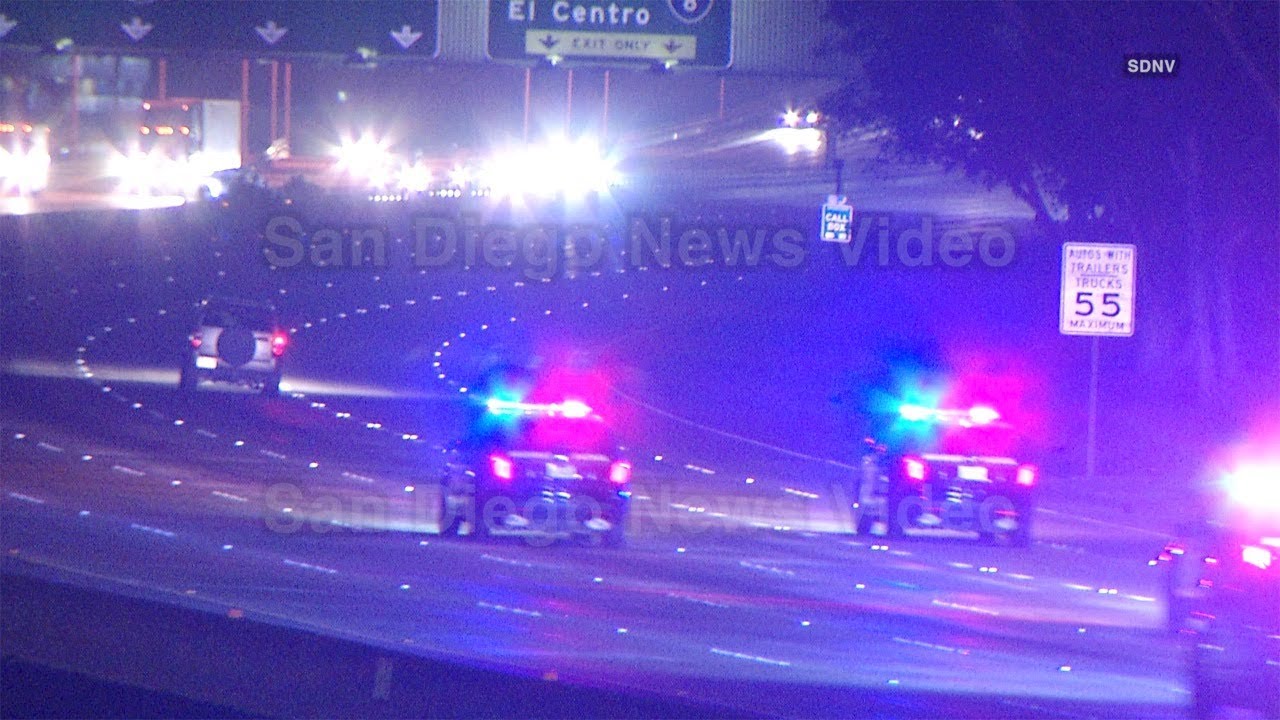 Lengthy police chase ends with spikes and PIT manuever, National City ...