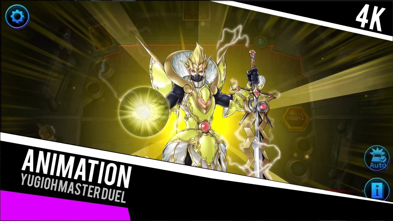 Yugioh Master Duel - Elementsaber Lapauila Mana Summon Animation [4K]