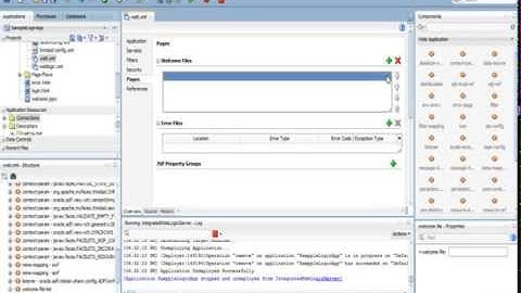 Oracle ADF 12c Form based login applicatiion