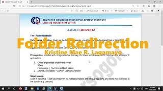 Folder Redirection