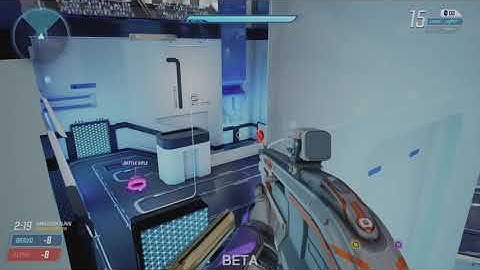 Splitgate - Out of Map Glitch on Simulation Alpha