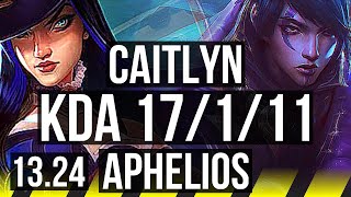 CAIT & Ashe vs APHELIOS & Leona (ADC) | 17/1/11, Legendary | TR Grandmaster | 13.24