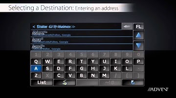 Advent OE Quick Start Guide   Navigation Operation