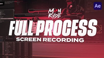 HOW TO create a Kanji text animation - SCREEN RECORDINGS - FULL PROCESS 32:9  - 16:9 IN DESCRIPTION