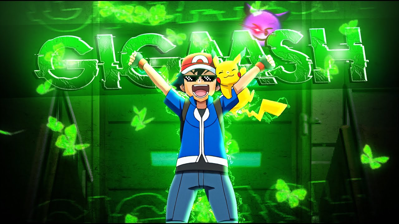 ASH KETCHUM ⚡- GIGACHAD EDIT 💀💪l AMV
