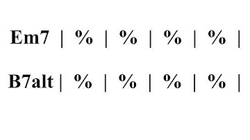 B Altered  Scale Backing Track LBT#07B