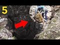 Top 5 rock throws off massive cliffs