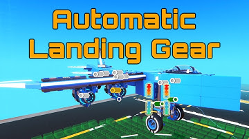 How to Built Automatic Landing Gear for planes - Sensors and Logic Gates - TRAILMAKERS