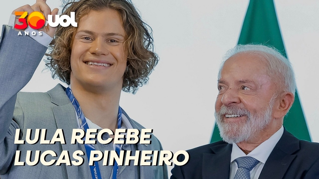 Lula recebe Lucas Pinheiro, ouro nas Olímpiadas de Inverno: 'Orgulho'