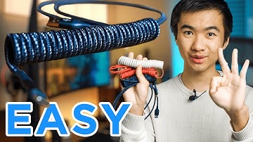 How to Make a Coiled Cable (Quick & Easy)