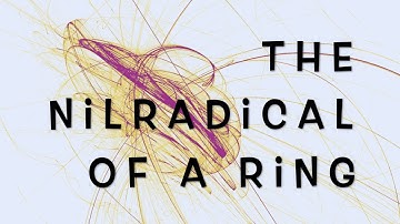 The nilradical of a ring
