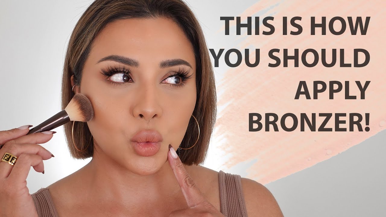 HOW TO USE BRONZER THE CORRECT 2021 NINA UBHI - YouTube