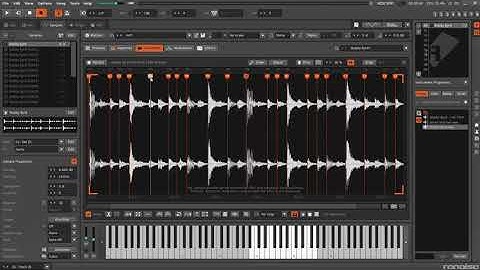 Renoise: slice to pattern tool