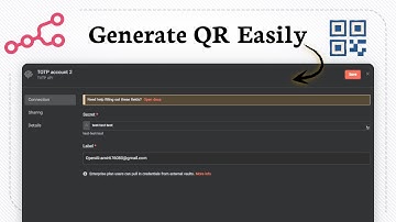 How to add a Qr Code Generator in N8N (easy qr tool)