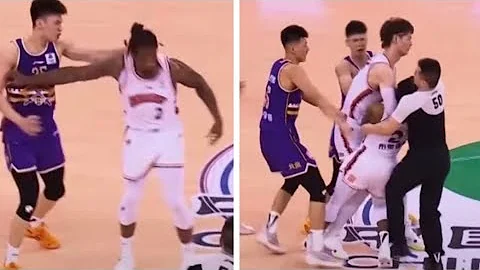 昔日NBA球星在CBA遭巴頭！布萊德索運球戲耍對手，中國球員直接巴頭回應釀衝突 - 天天要聞