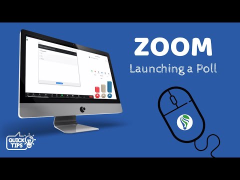 Video How to launch a poll in ZOOM Meeting - youtube